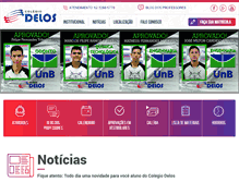 Tablet Screenshot of colegiodelos.com